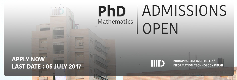 PhD Admissions April 2017